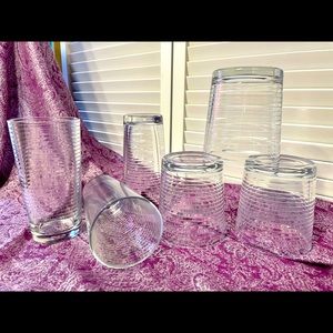 Drinking glasses $7 for all